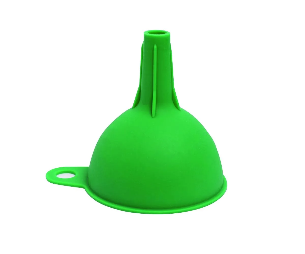 0722 Silicone Funnel For Pouring Oil, Sauce, Water, Juice And Small Food-Grains