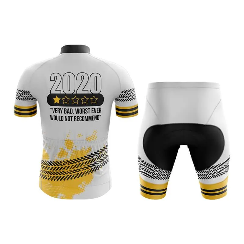 2020 1 Star Club Cycling Kit (V1) (White)