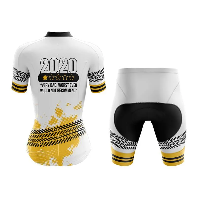 2020 1 Star Club Cycling Kit (V1) (White)