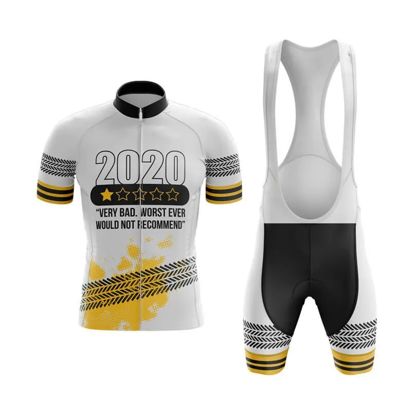 2020 1 Star Club Cycling Kit (V1) (White)