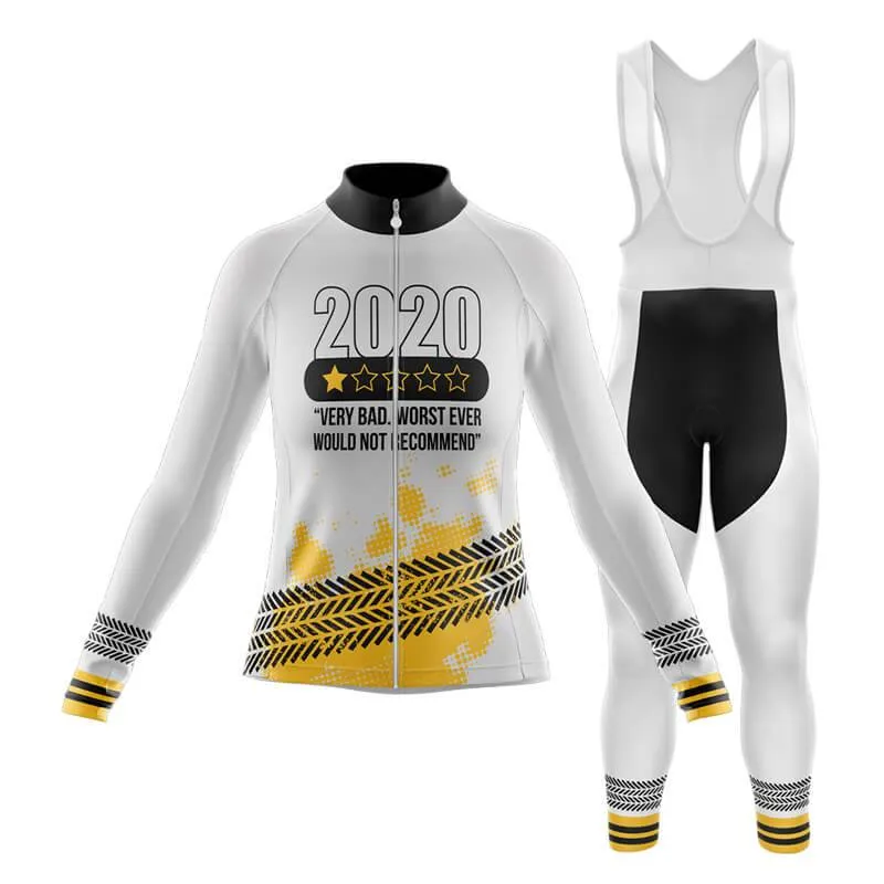 2020 1 Star Club Cycling Kit (V1) (White)