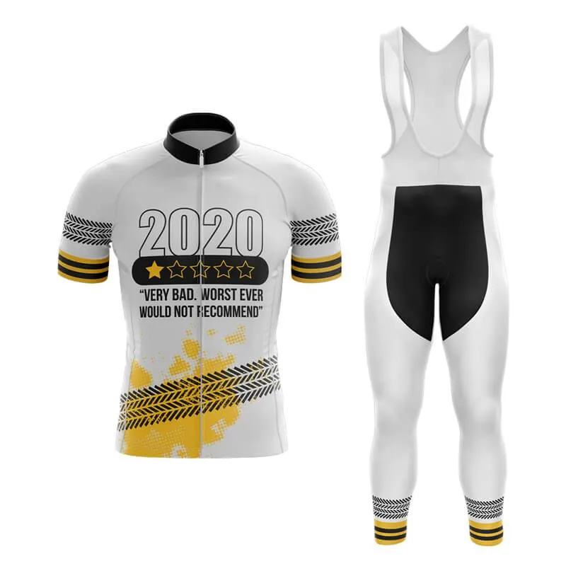 2020 1 Star Club Cycling Kit (V1) (White)