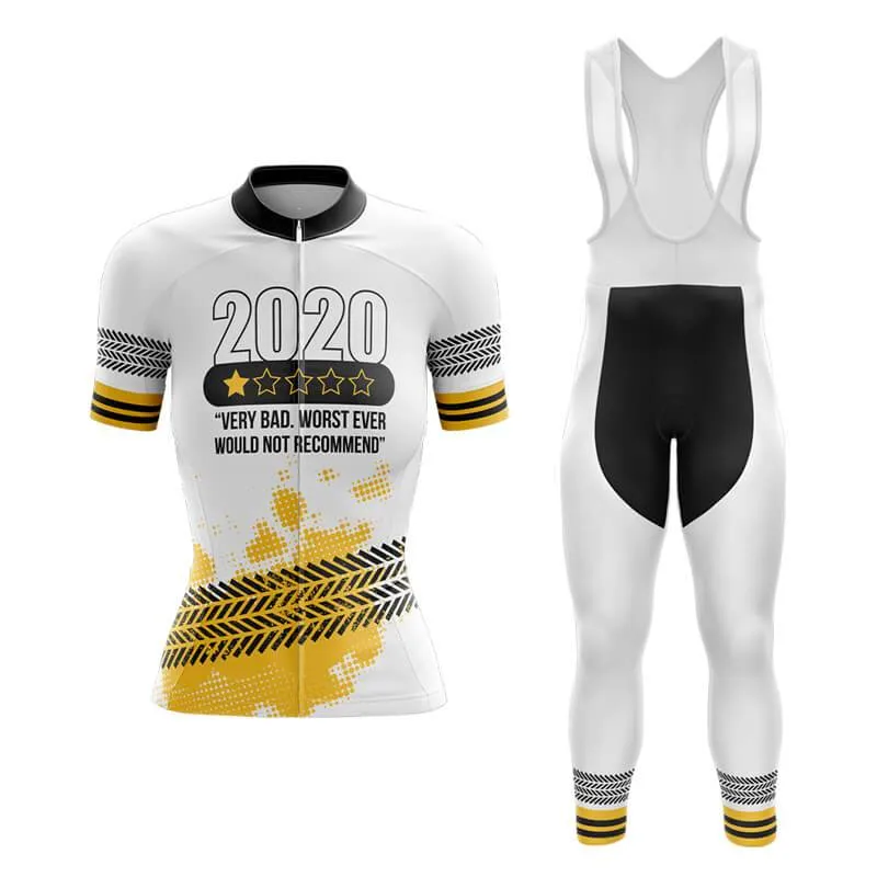 2020 1 Star Club Cycling Kit (V1) (White)