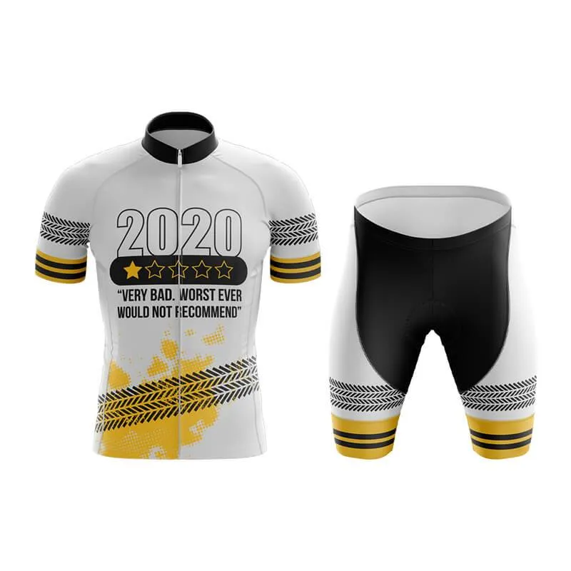 2020 1 Star Club Cycling Kit (V1) (White)