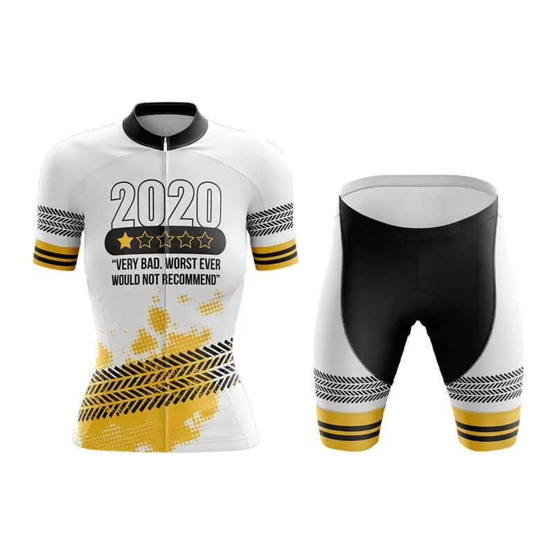 2020 1 Star Club Cycling Kit (V1) (White)