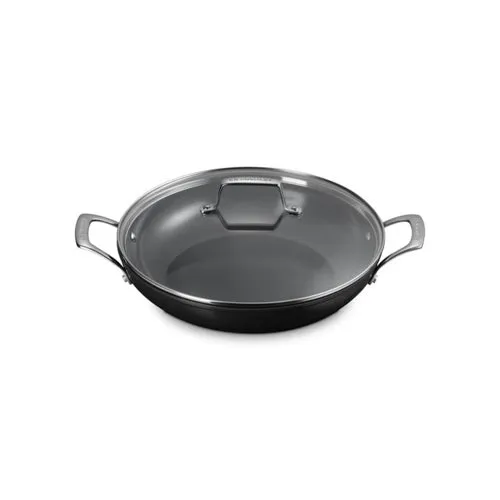 4qt Essential Nonstick Ceramic Shallow Braiser w/ Lid