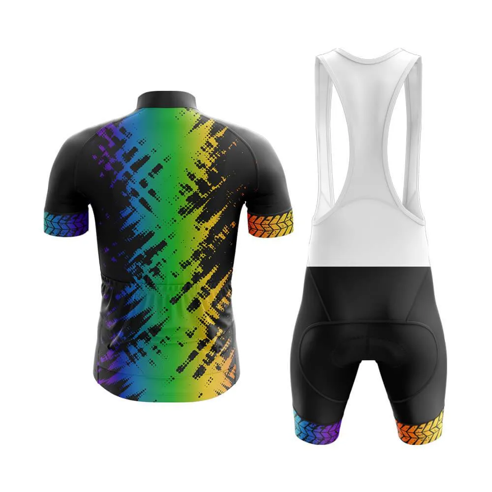 Abstract Rainbow (V12) Club Cycling Kit