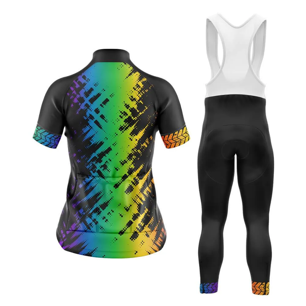 Abstract Rainbow (V12) Club Cycling Kit