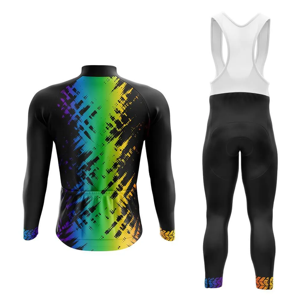 Abstract Rainbow (V12) Club Cycling Kit