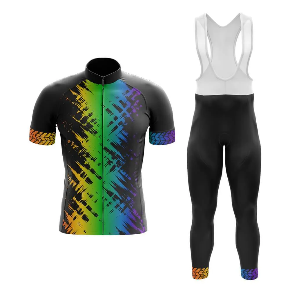 Abstract Rainbow (V12) Club Cycling Kit