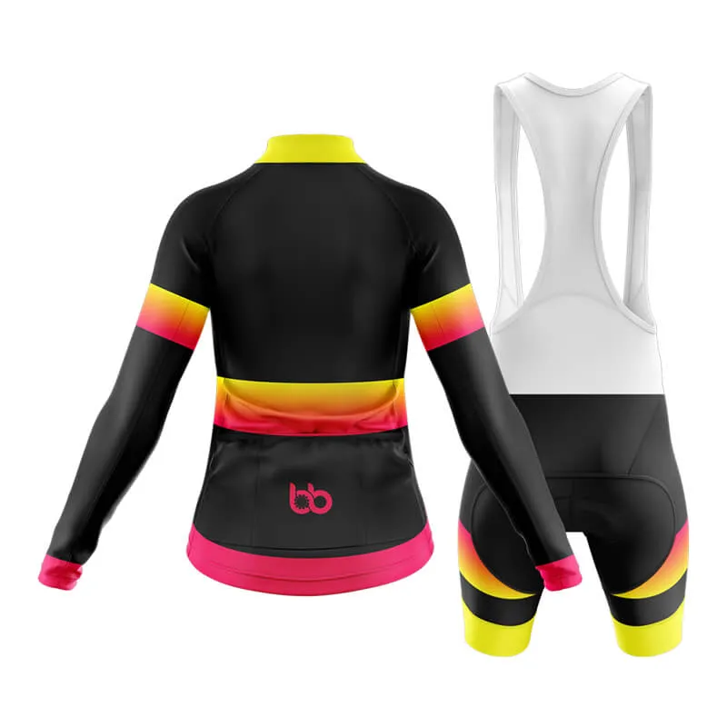 BB Gradient Club Cycling Kit (Yellow-Pink)