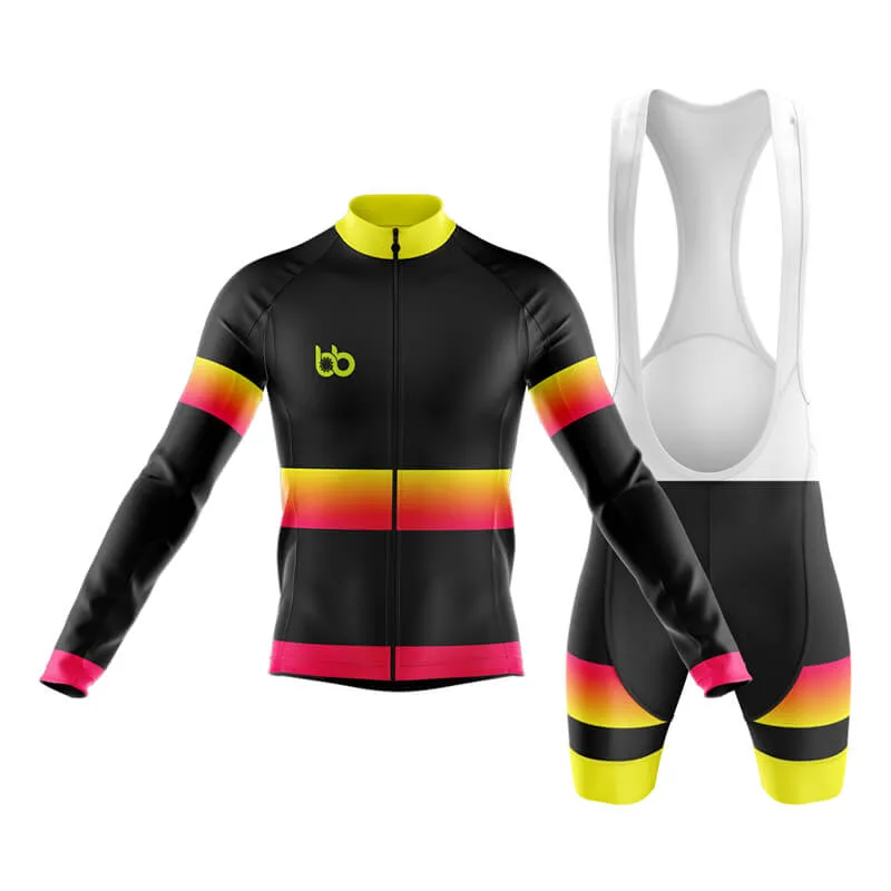 BB Gradient Club Cycling Kit (Yellow-Pink)