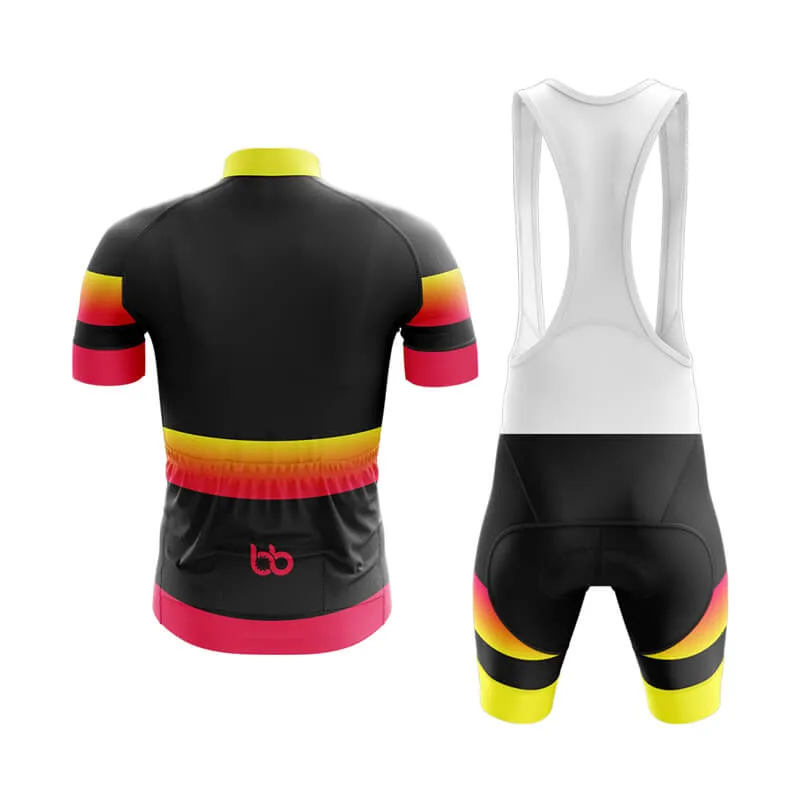 BB Gradient Club Cycling Kit (Yellow-Pink)