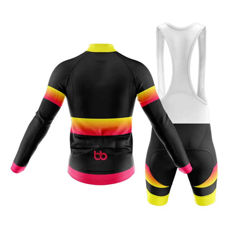 BB Gradient Club Cycling Kit (Yellow-Pink)