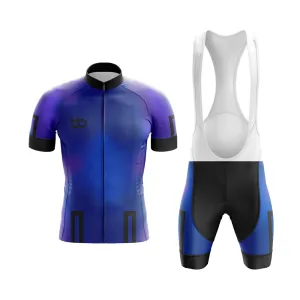 Bicycle Booth Prism (Blue) Club Cycling Kit