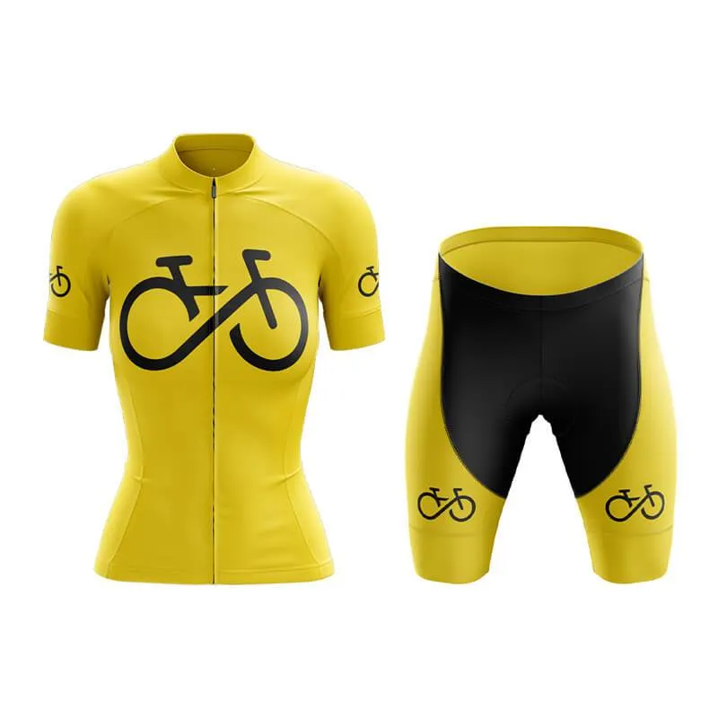 Bike Forever 1.0 Club Cycling Kit (Yellow)