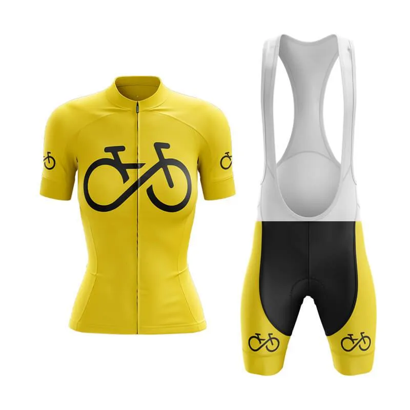 Bike Forever 1.0 Club Cycling Kit (Yellow)