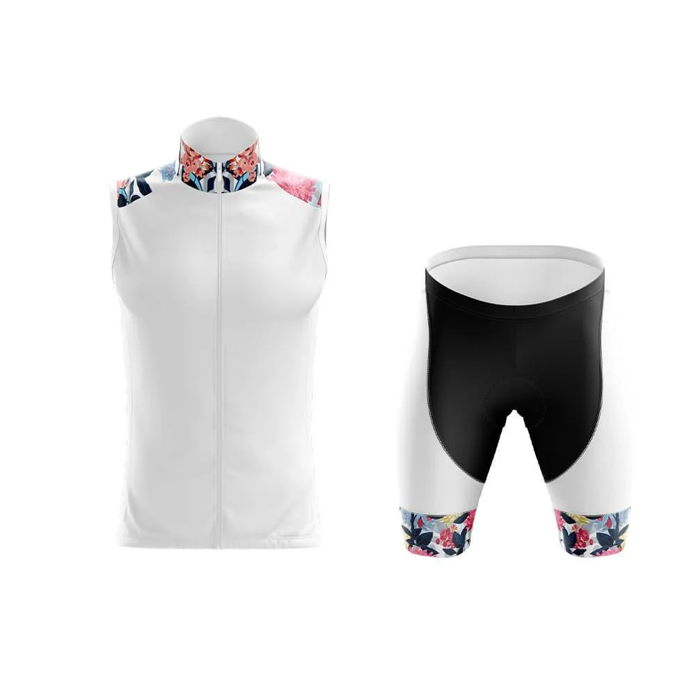 Botanical Garden Floral Sleeves Club Cycling Kit