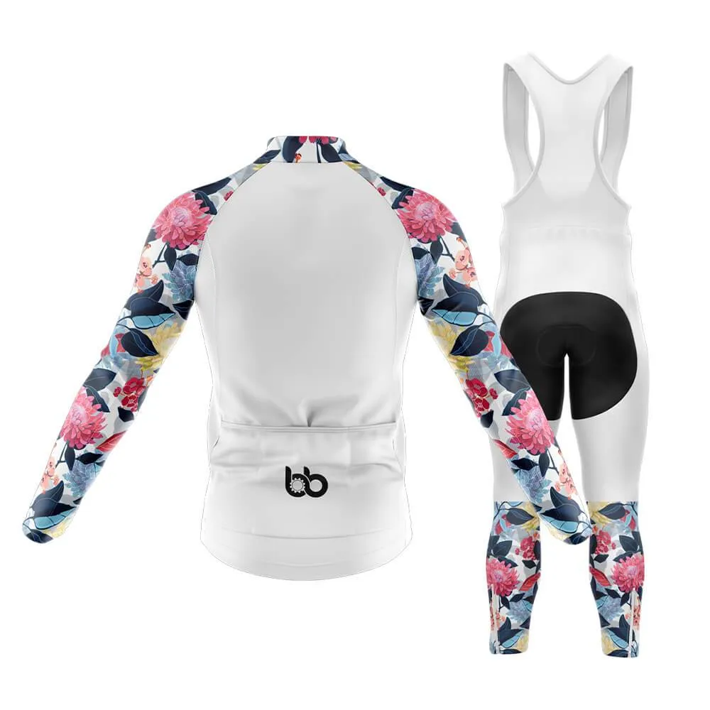 Botanical Garden Floral Sleeves Club Cycling Kit