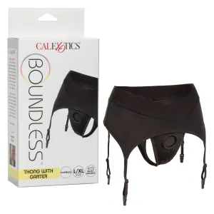 Boundless Thong with Garter  L/XL