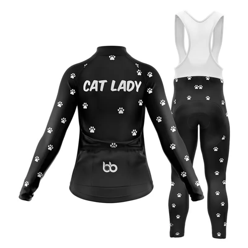 Cat Lady (V4-Black) Club Cycling Kit