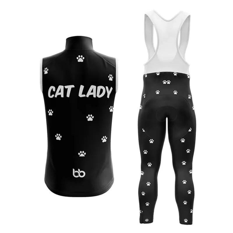 Cat Lady (V4-Black) Club Cycling Kit