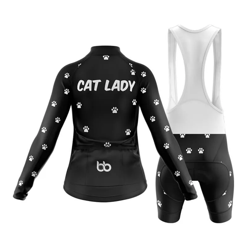 Cat Lady (V4-Black) Club Cycling Kit