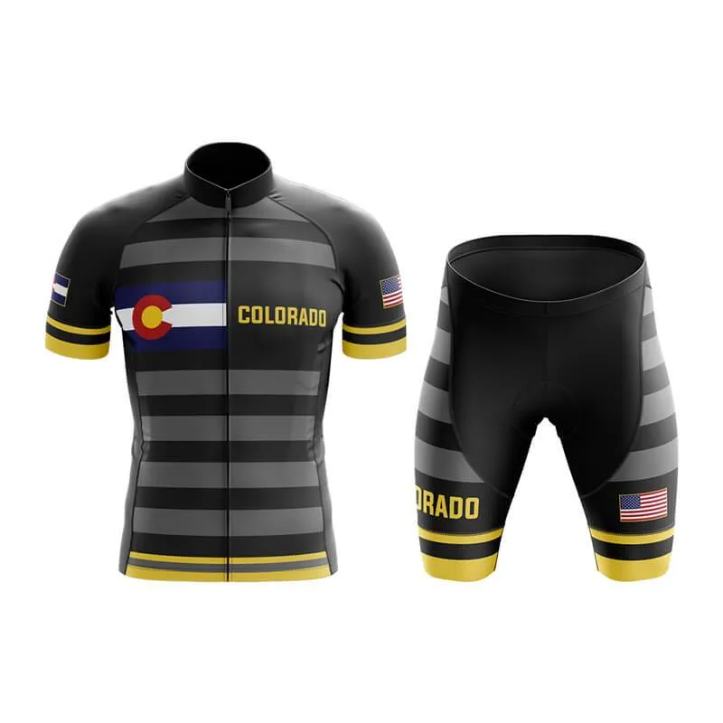 Colorado (V8) (Black) Club Cycling Kit