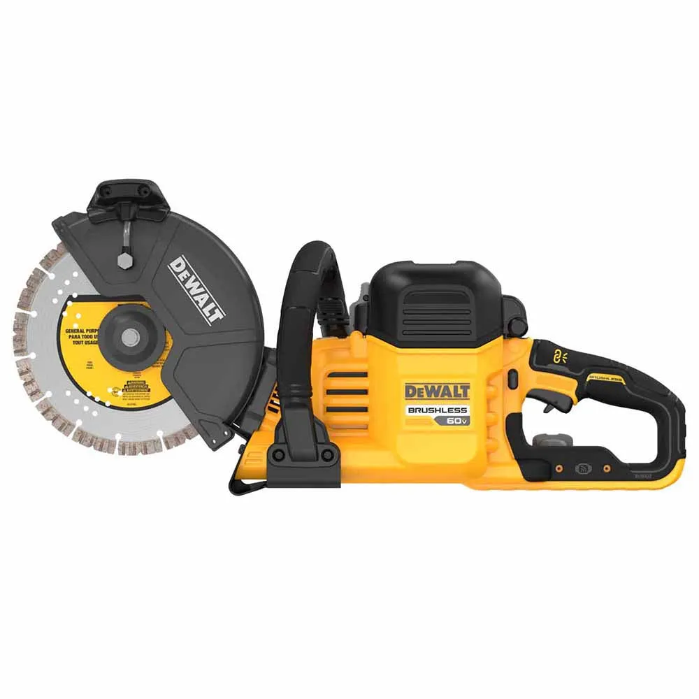 DeWalt DCS692X2 60V MAX* Brushless Cordless 9 in. Cut-Off Saw Kit