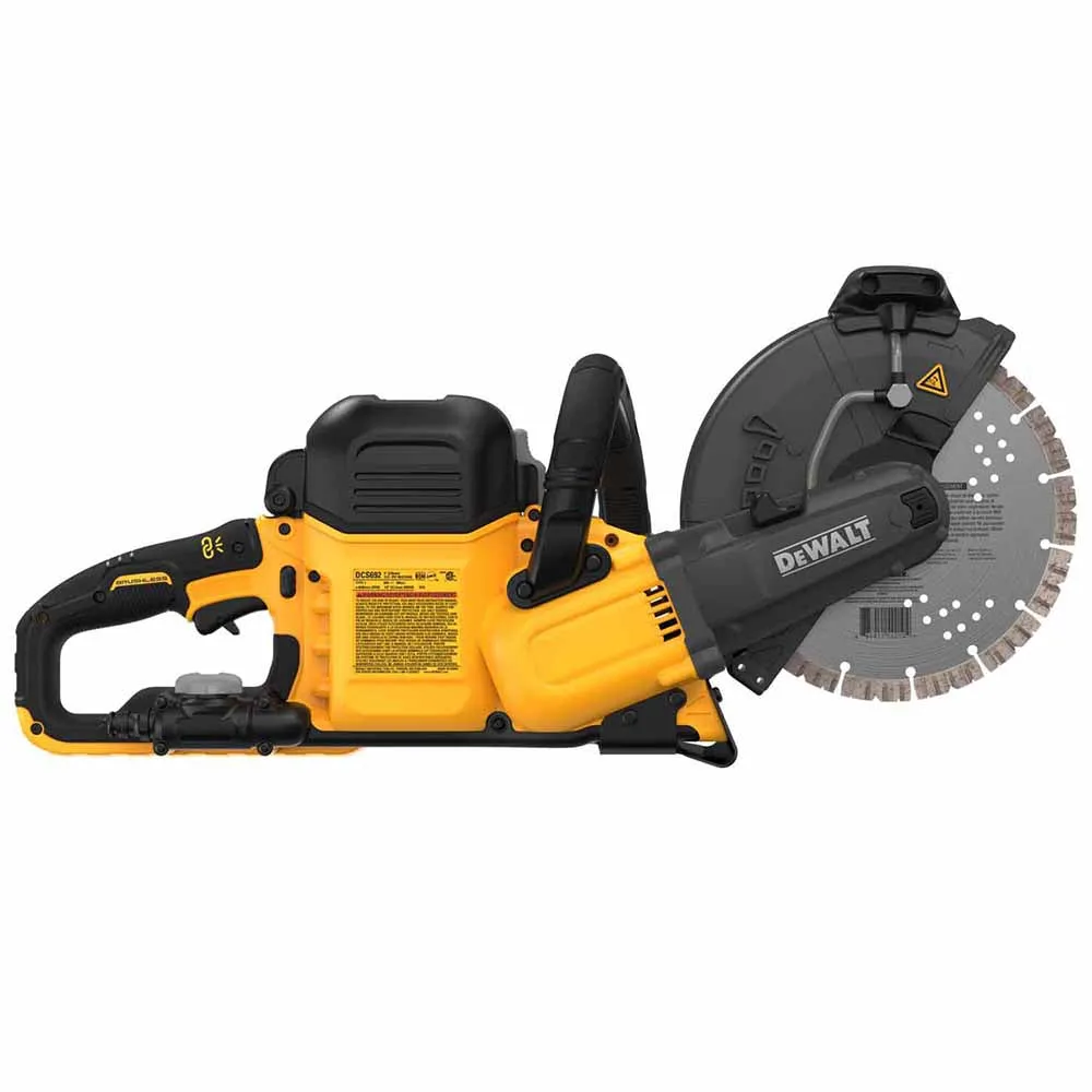 DeWalt DCS692X2 60V MAX* Brushless Cordless 9 in. Cut-Off Saw Kit