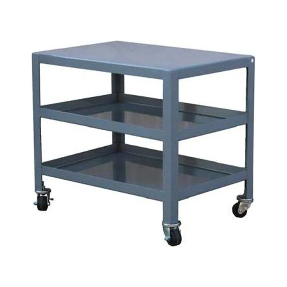 Durable Machine Tables - Up to 3000 lbs, Multi-Shelf, All-Steel