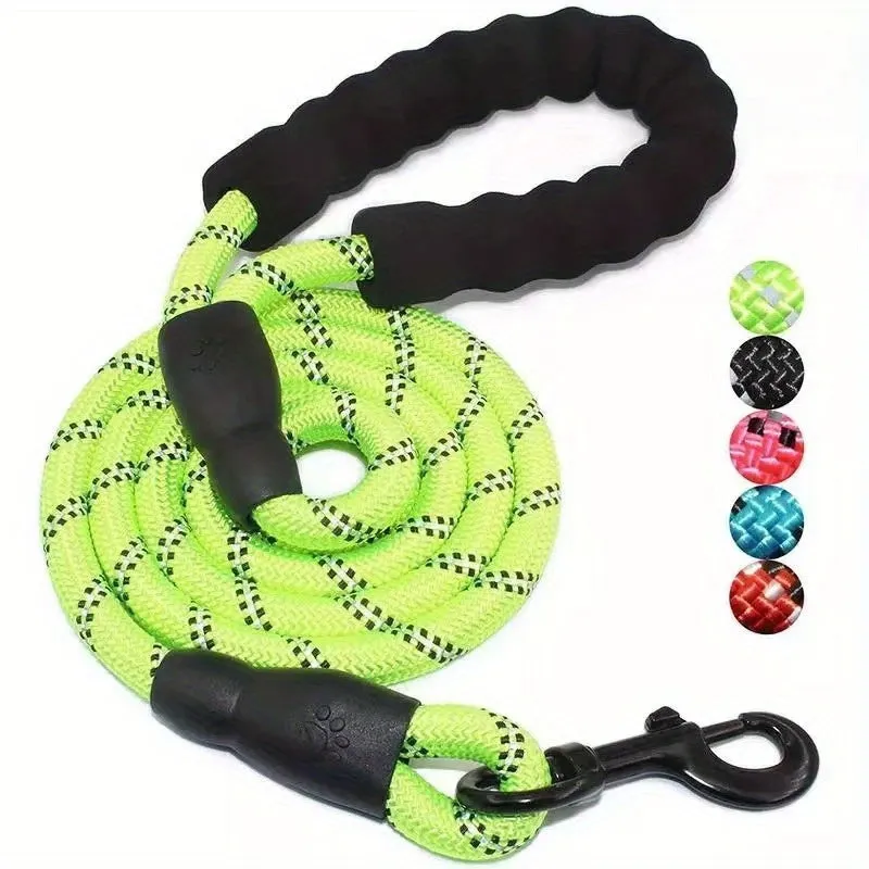 Enhanced Safety and Control for Strong Dogs Reflective Padded Dog Leash