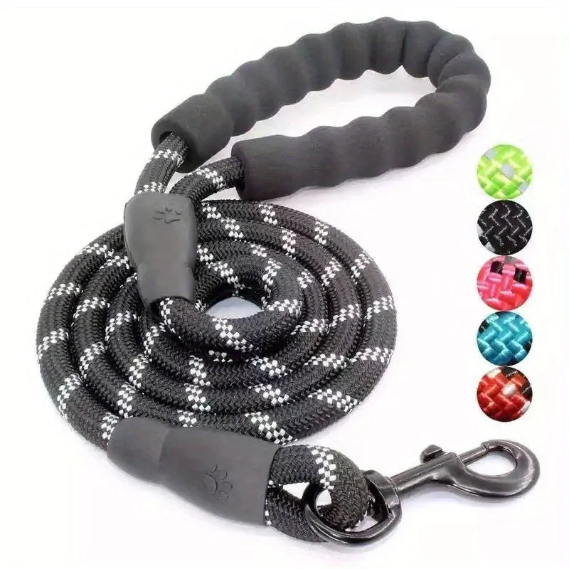 Enhanced Safety and Control for Strong Dogs Reflective Padded Dog Leash