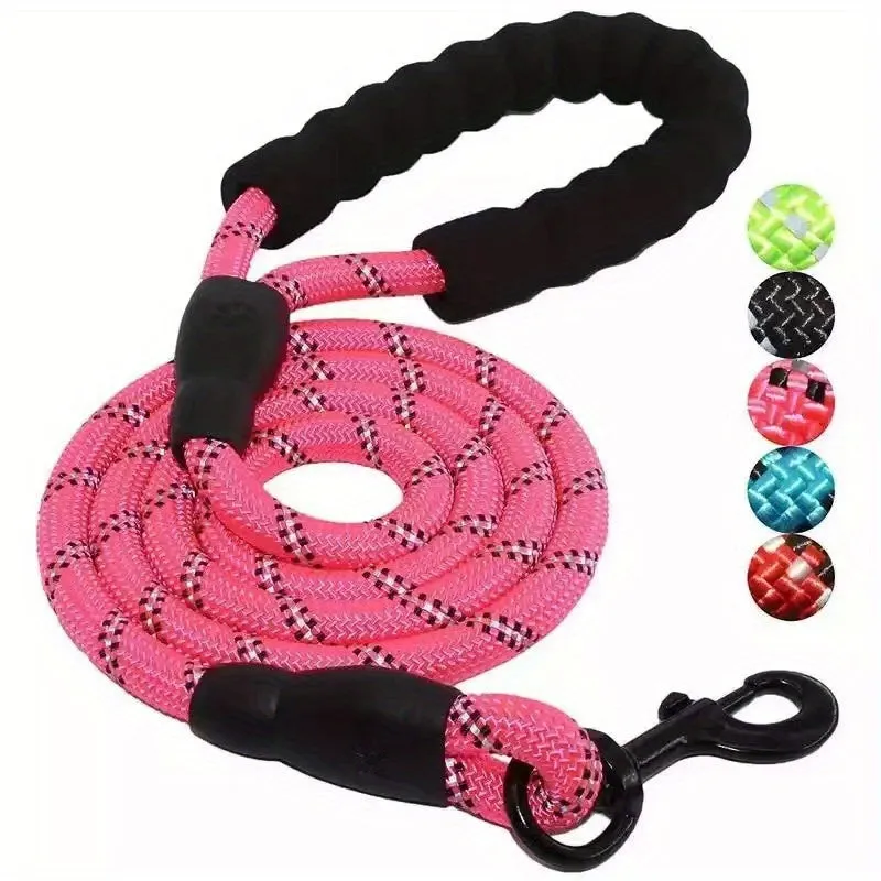 Enhanced Safety and Control for Strong Dogs Reflective Padded Dog Leash