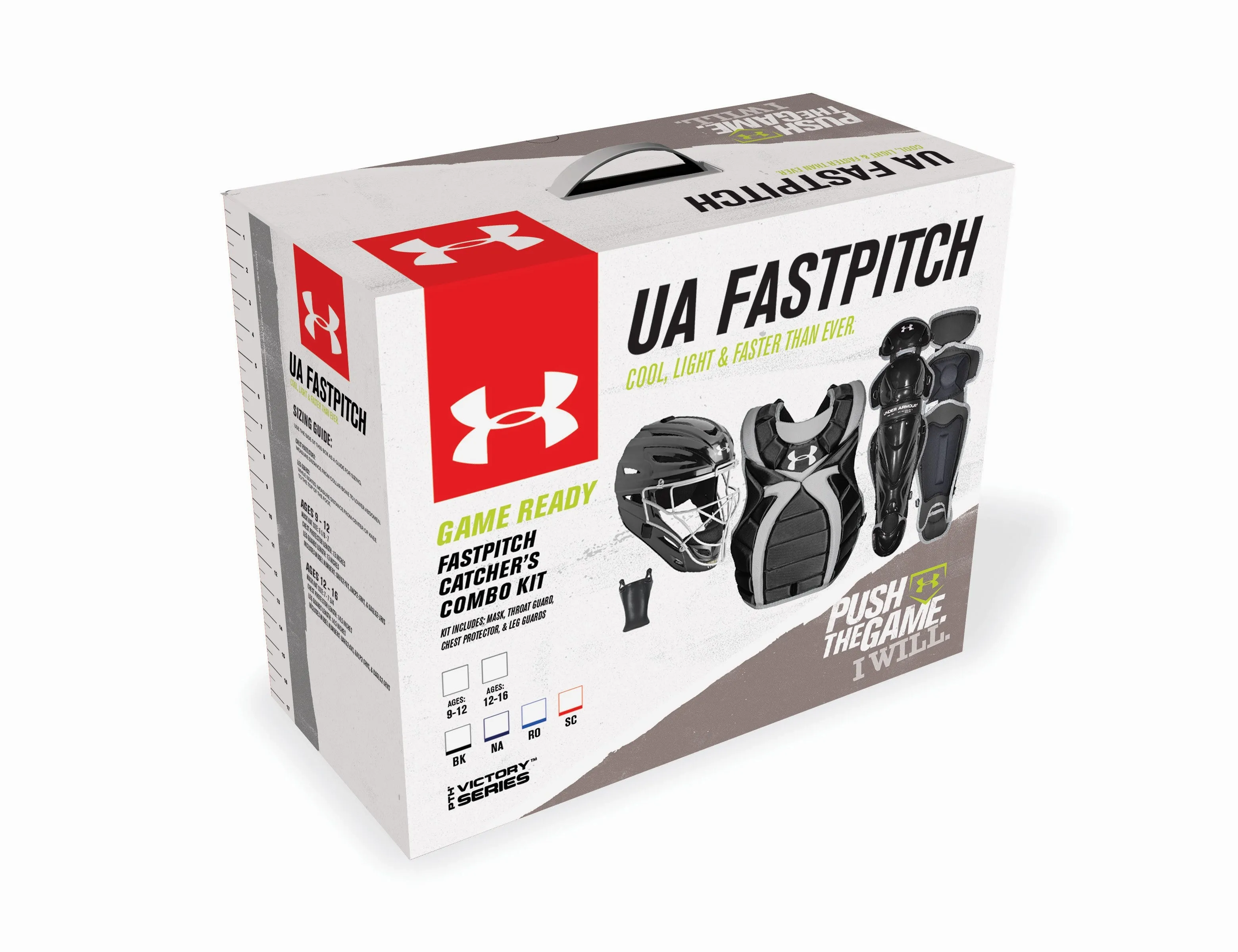 Girls' Under Armour Youth Fast Pitch Victory Catching Kit (Ages 9-12)