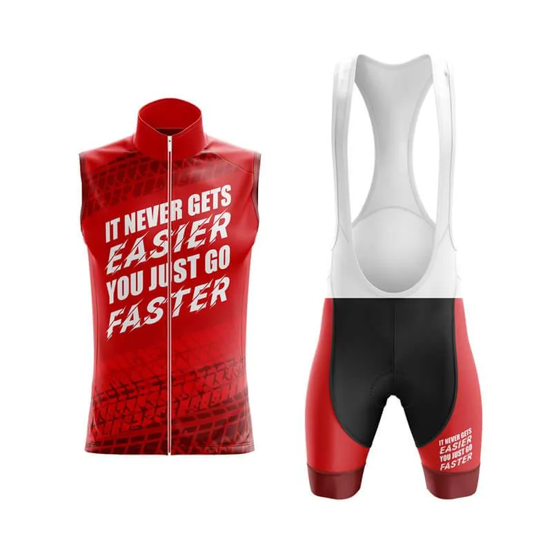 It never gets easier, you just go faster (V3) Club Cycling Kit