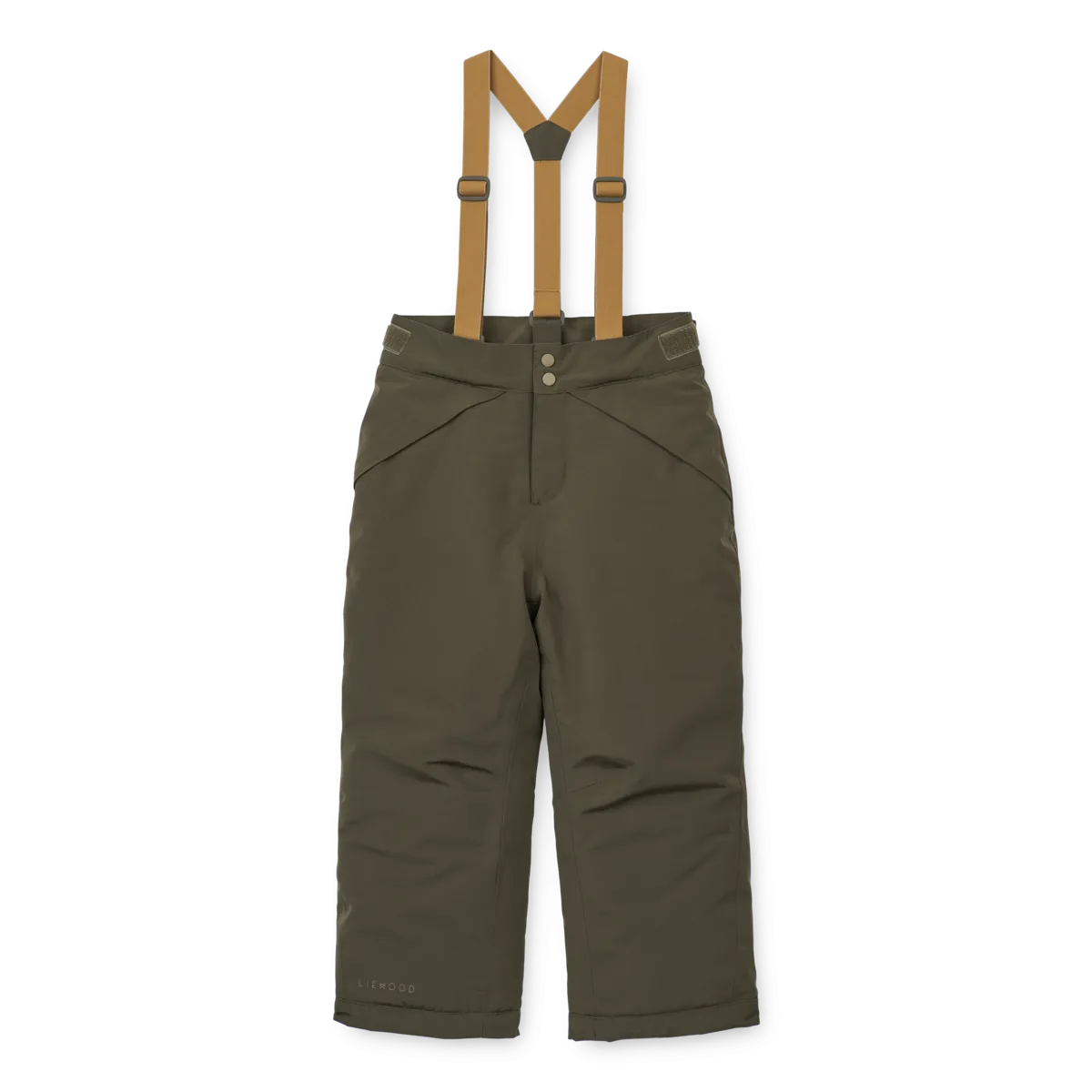 Liewood Fenja Snow Pants | Army Brown - Golden Caramel