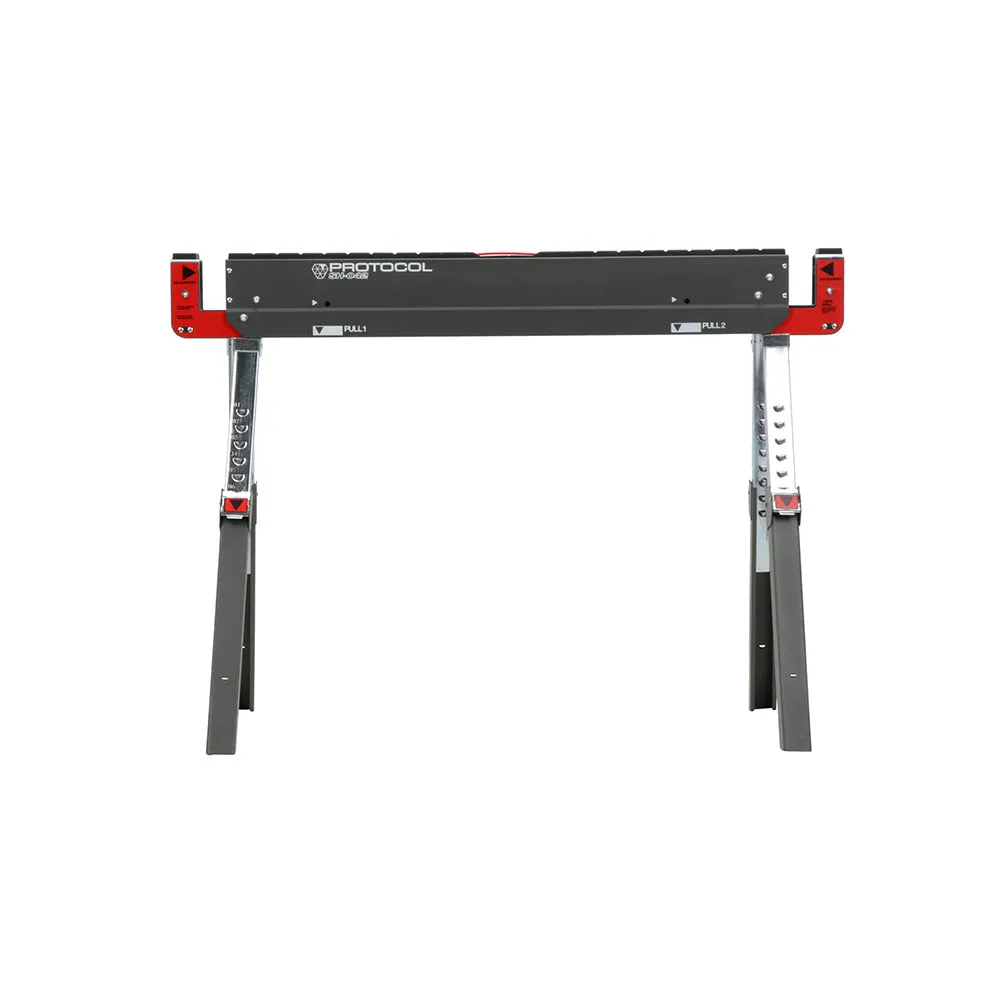 Protocol 67104 SH-042, 42" Work Table Adjustable Sawhorse