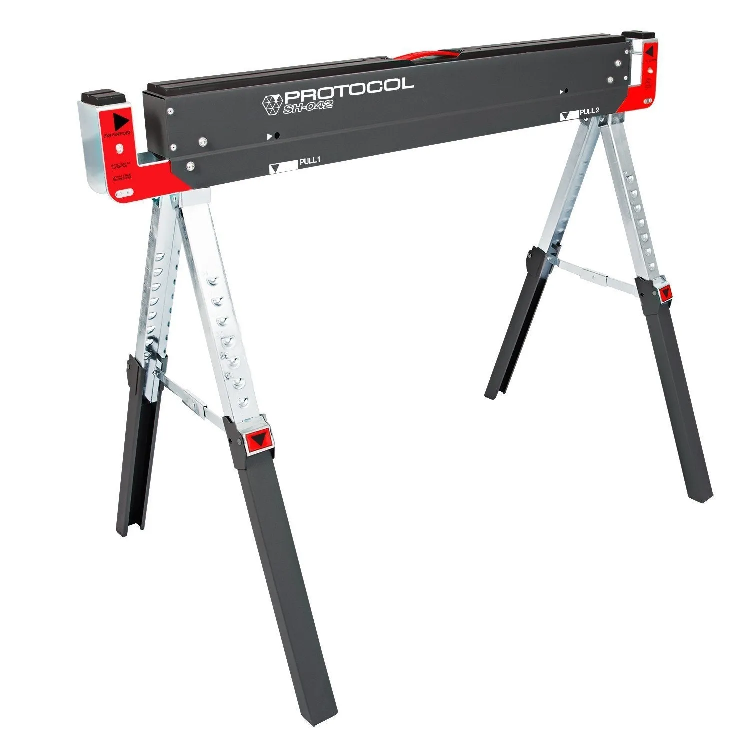 Protocol 67104 SH-042, 42" Work Table Adjustable Sawhorse