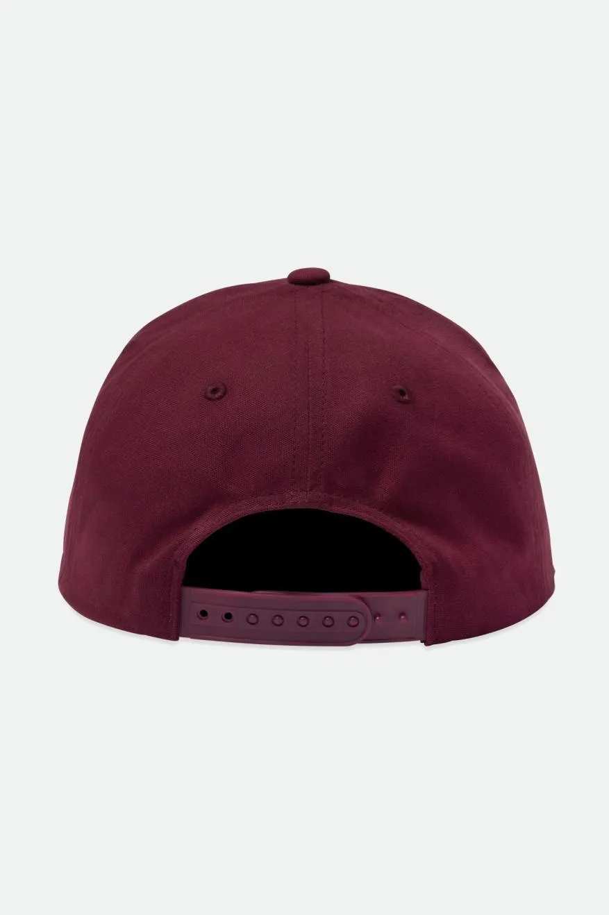 Puff NetPlus MP Snapback - Mahogany