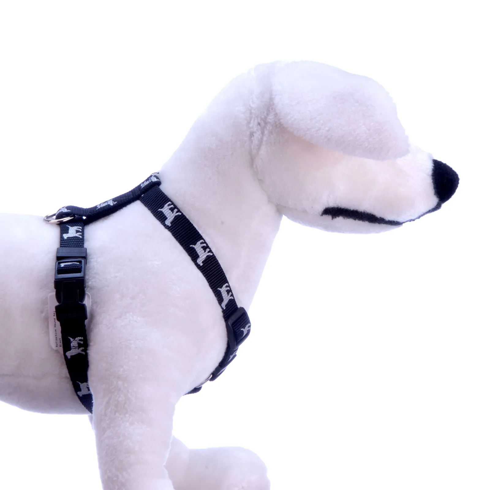 Reflective Hound Series Harness, 3/4" x 20"-28"