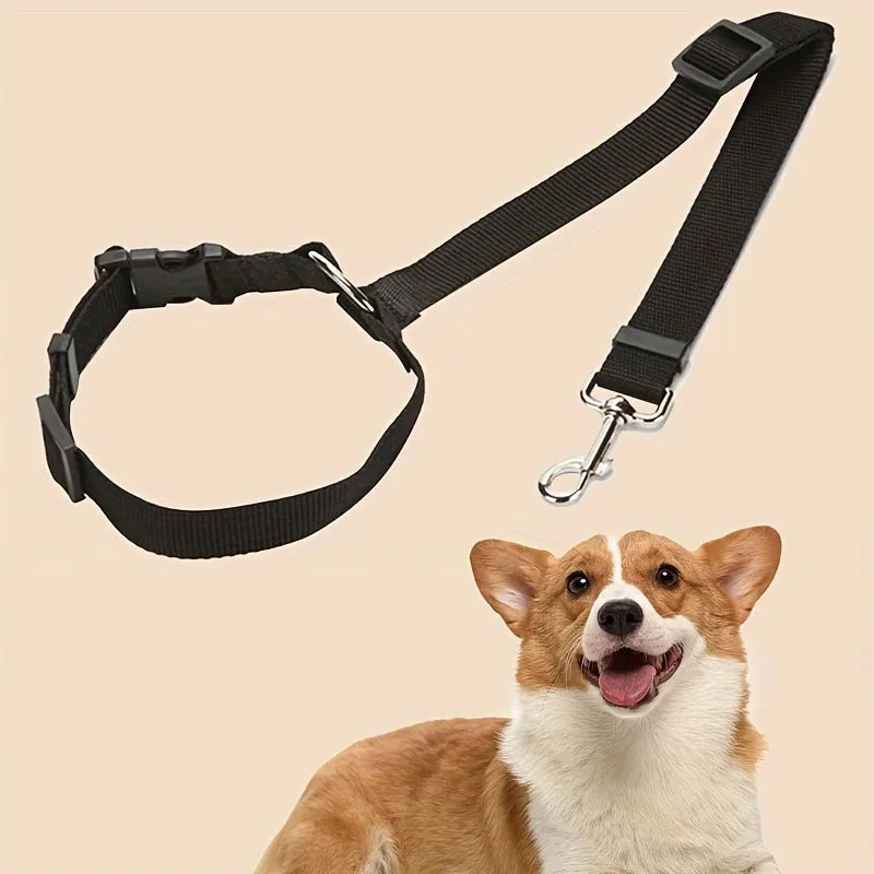 Safe and Secure Pet Car Harness Adjustable Seat Belt for Dogs