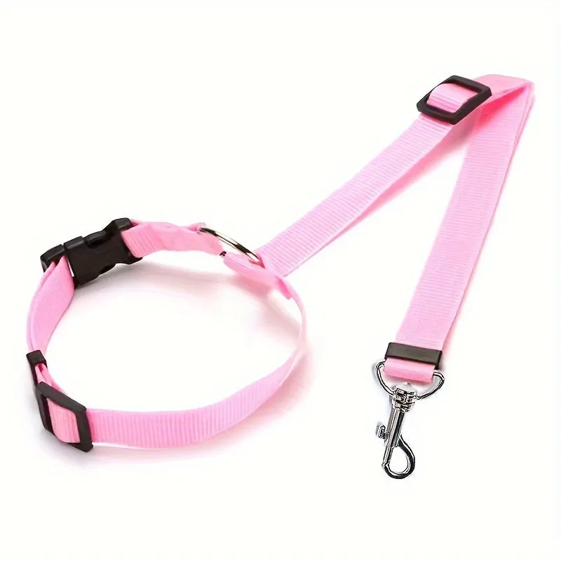 Safe and Secure Pet Car Harness Adjustable Seat Belt for Dogs